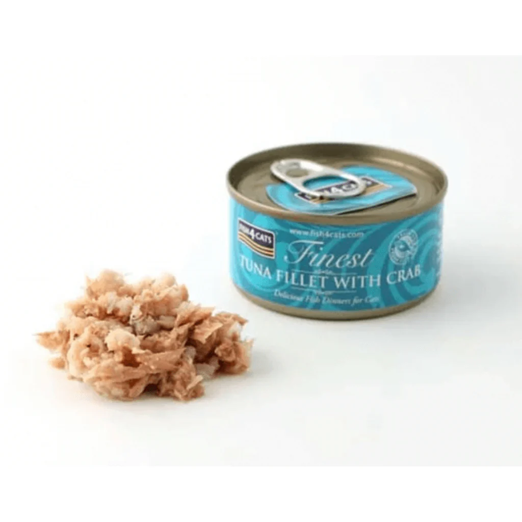 Fish 4 Cats Finest Tuna Fillet With Crab Can (70g) - Image 3