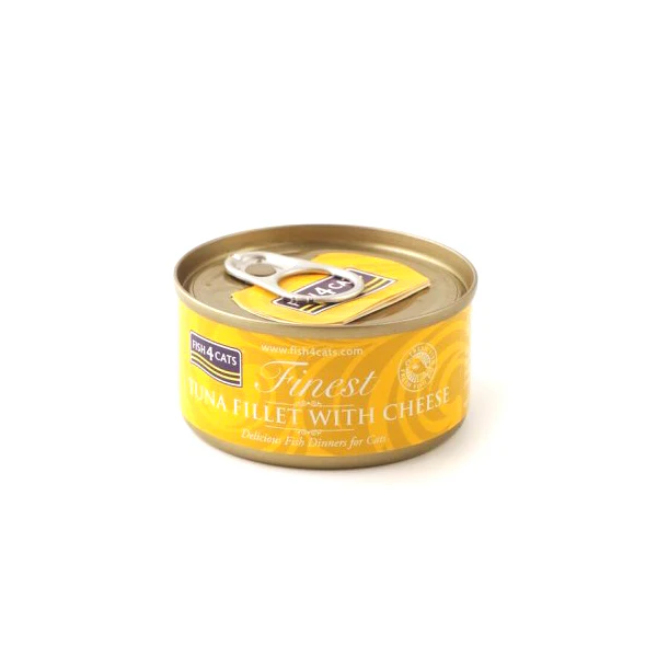Fish 4 Cats Tuna With Cheese (70g)