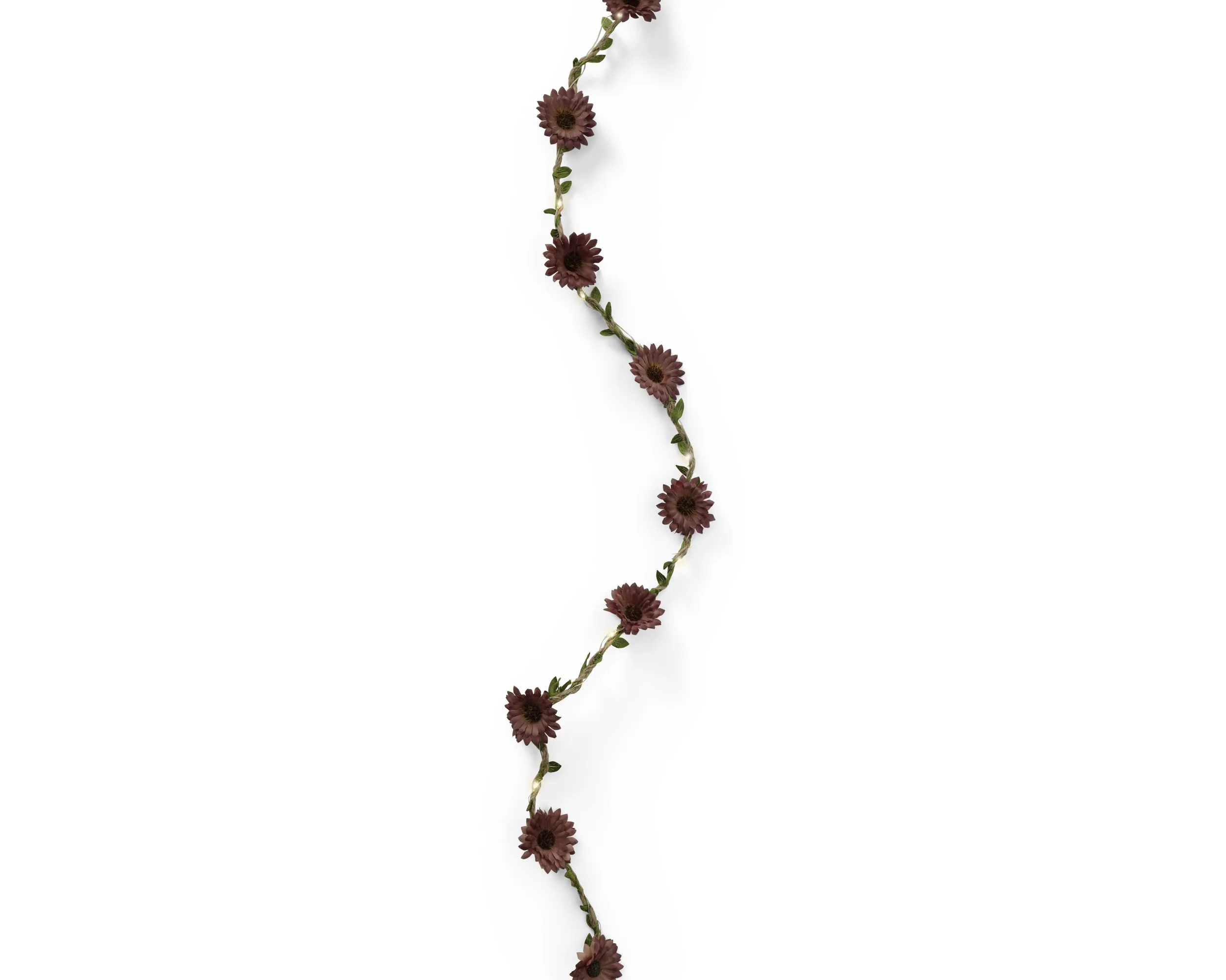 Flower Garland with Micro LED lights - Battery Operated - Sold Separately - Image 3