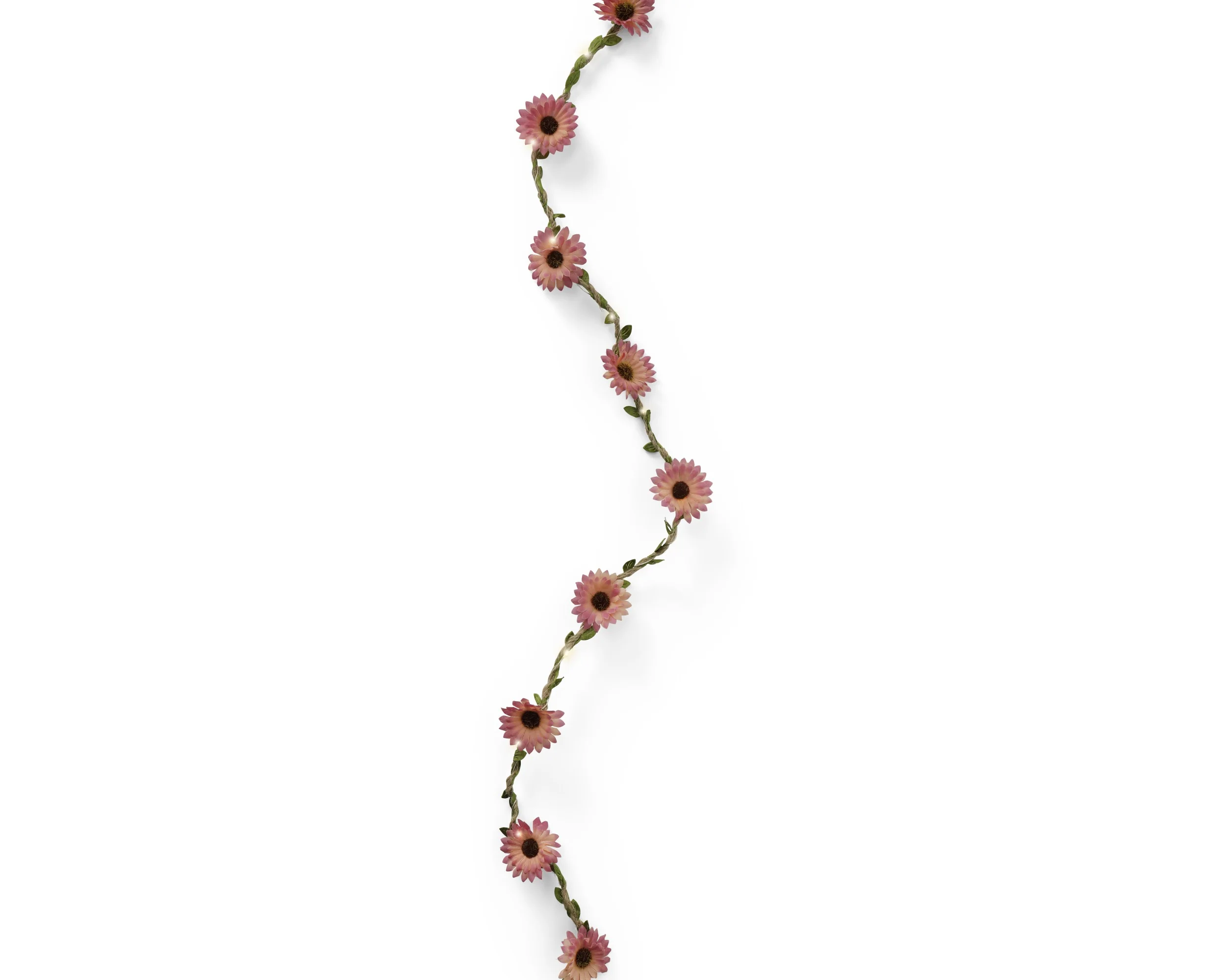 Flower Garland with Micro LED lights - Battery Operated - Sold Separately - Image 4