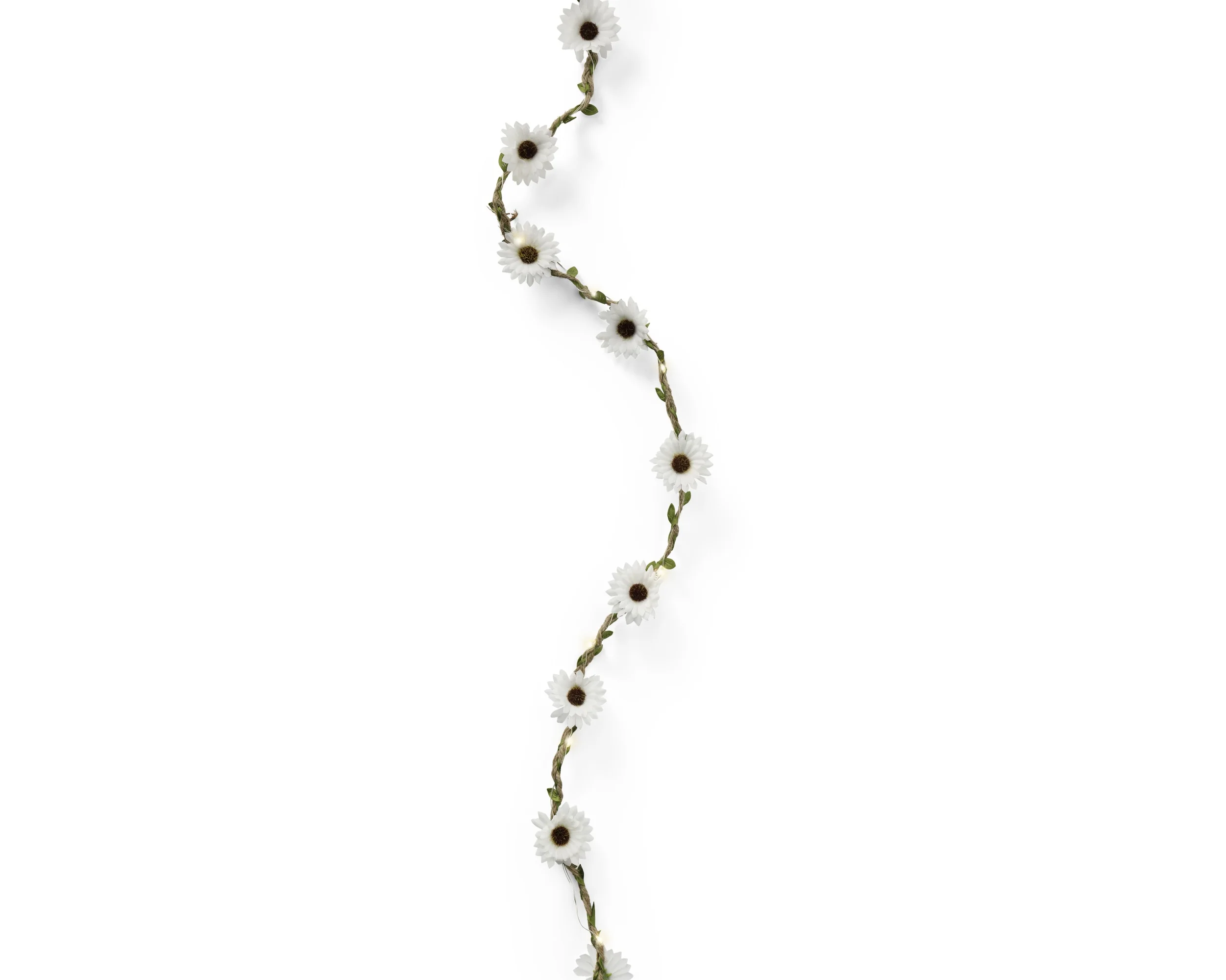 Flower Garland with Micro LED lights - Battery Operated - Sold Separately - Image 6