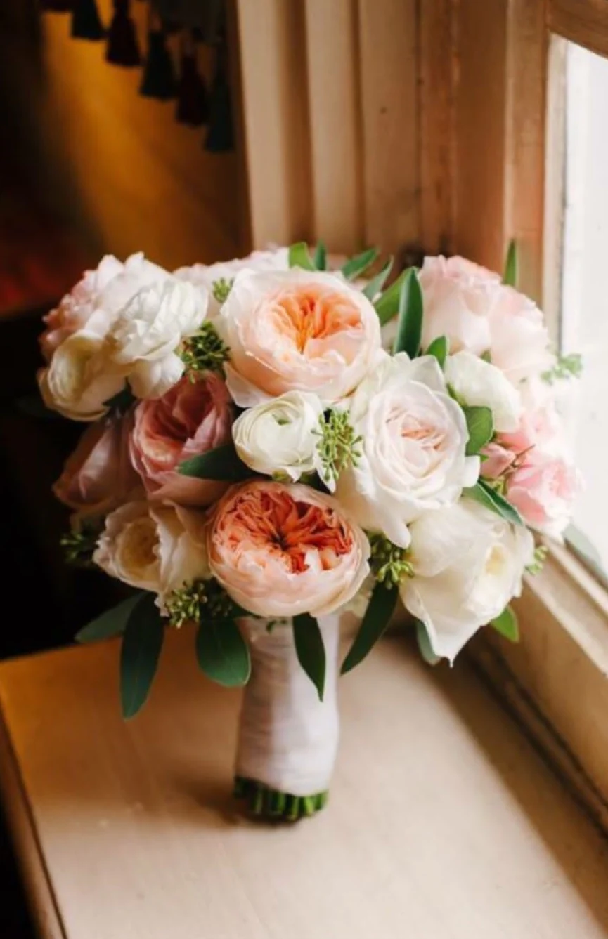 Garden Rose Braidal Bouquet