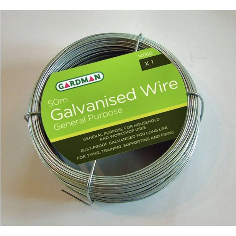 Gardman General Purpose Galvanised Garden Wire (50m)