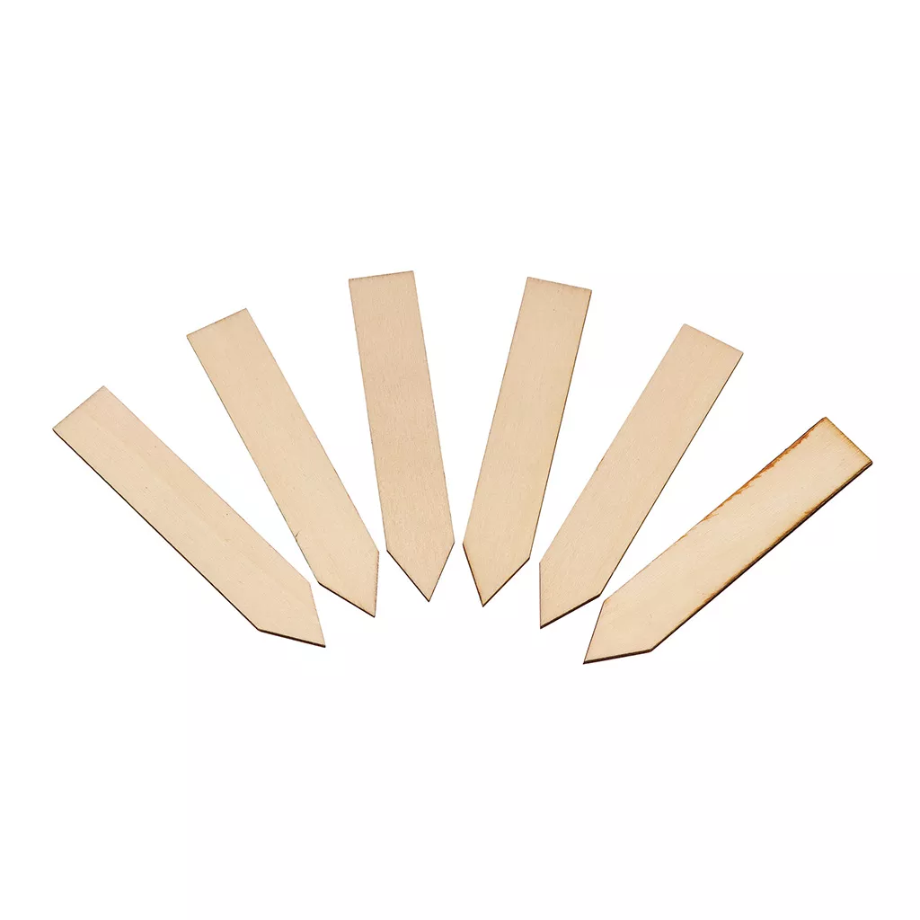Gardman Wooden Plant Labels 6" 25pk