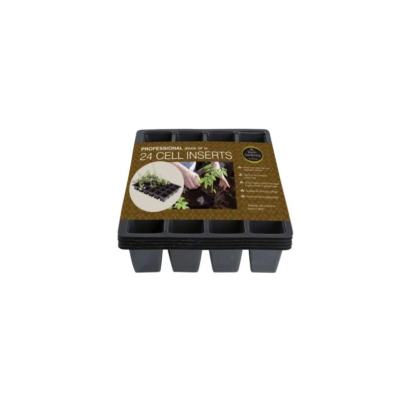 Garland Professional 24 Cell Inserts Pack of 5