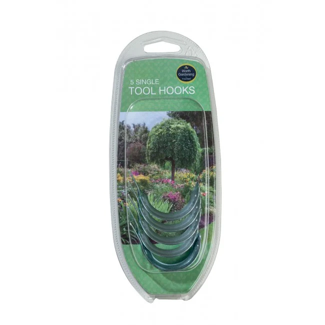 Garland Single Tool Hooks Pack of 5