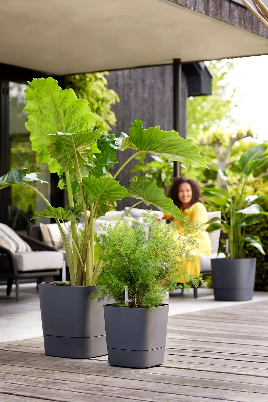 Greensense Aqua Care Square 30cm Charcoal Grey - Image 12