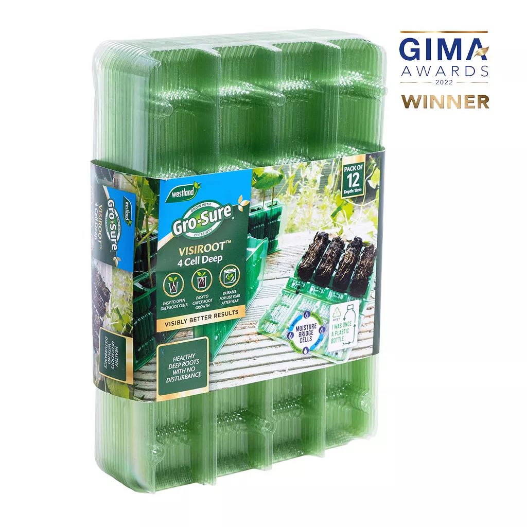 Gro-Sure Visiroot 4 Cell Deep - 12 pk