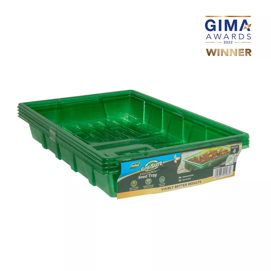 Gro-Sure Visiroot Seed Tray 4 pk