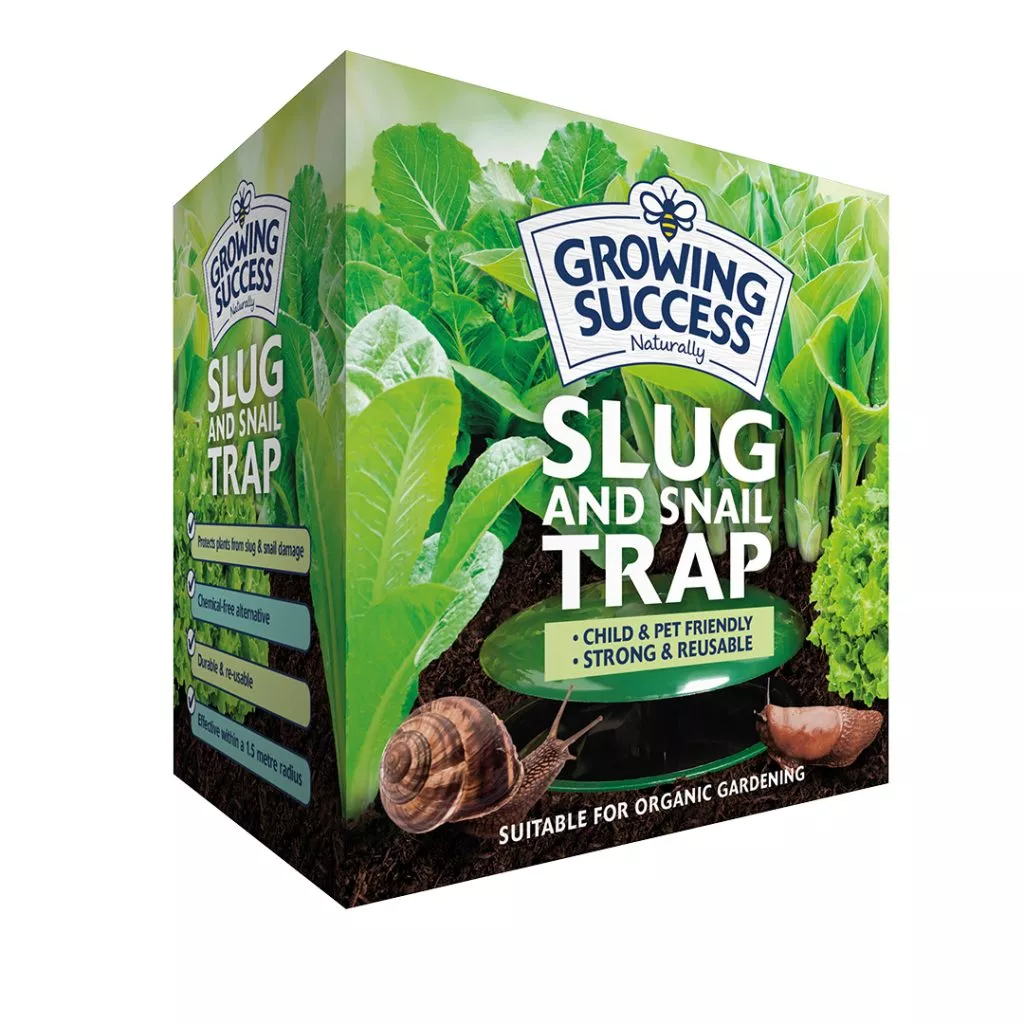 Growing Success Slug & Snail Trap - Suitable for Organic Gardening