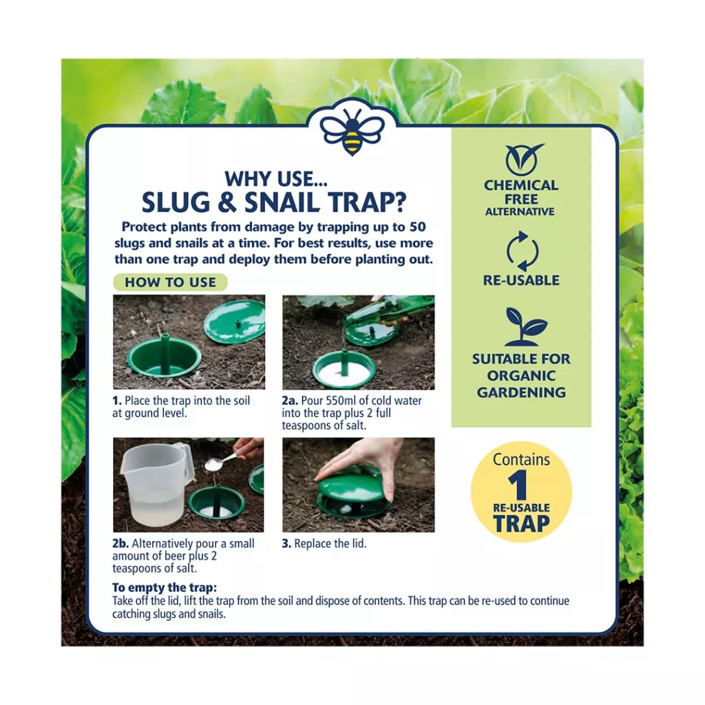 Growing Success Slug & Snail Trap - Suitable for Organic Gardening - Image 5