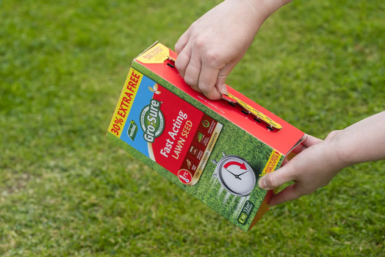 Westland Gro-Sure Fast Acting Lawn Seed (10m2) + 30% Extra Free - Image 2