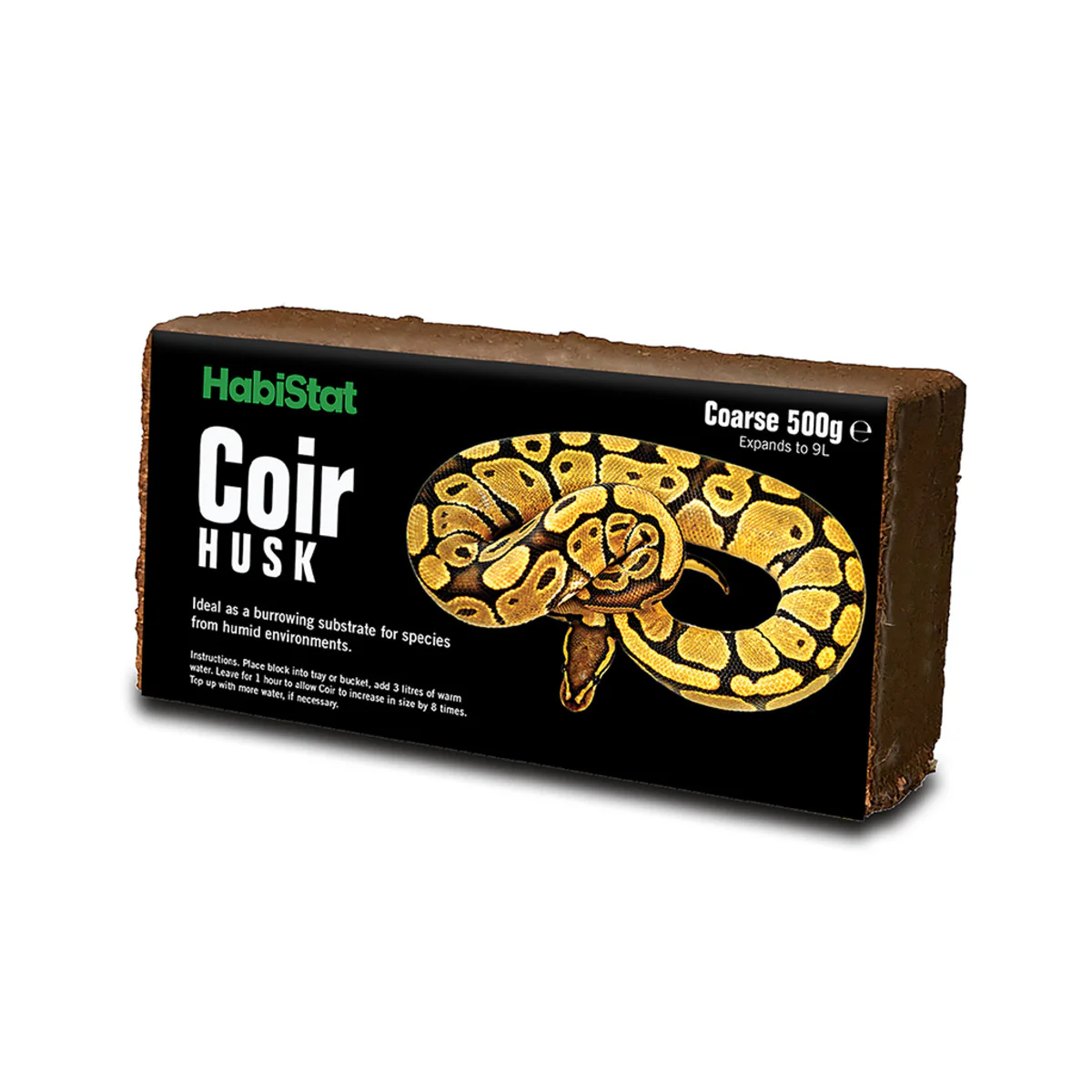 HabiStat Coir, Coarse Husk