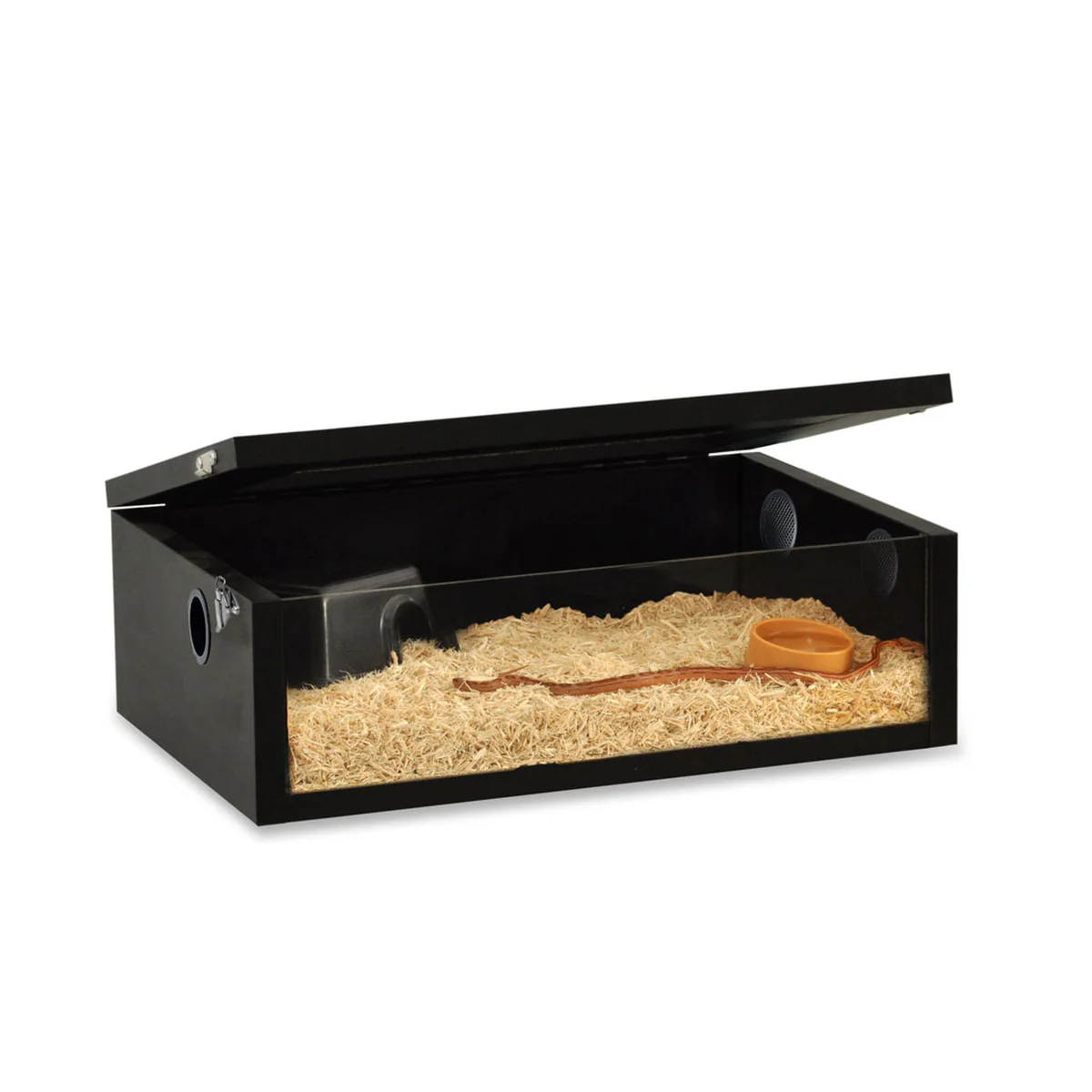 HabiStat Hatchling Snake Starter Kit Black 61 x 38 x 20cm - Image 2