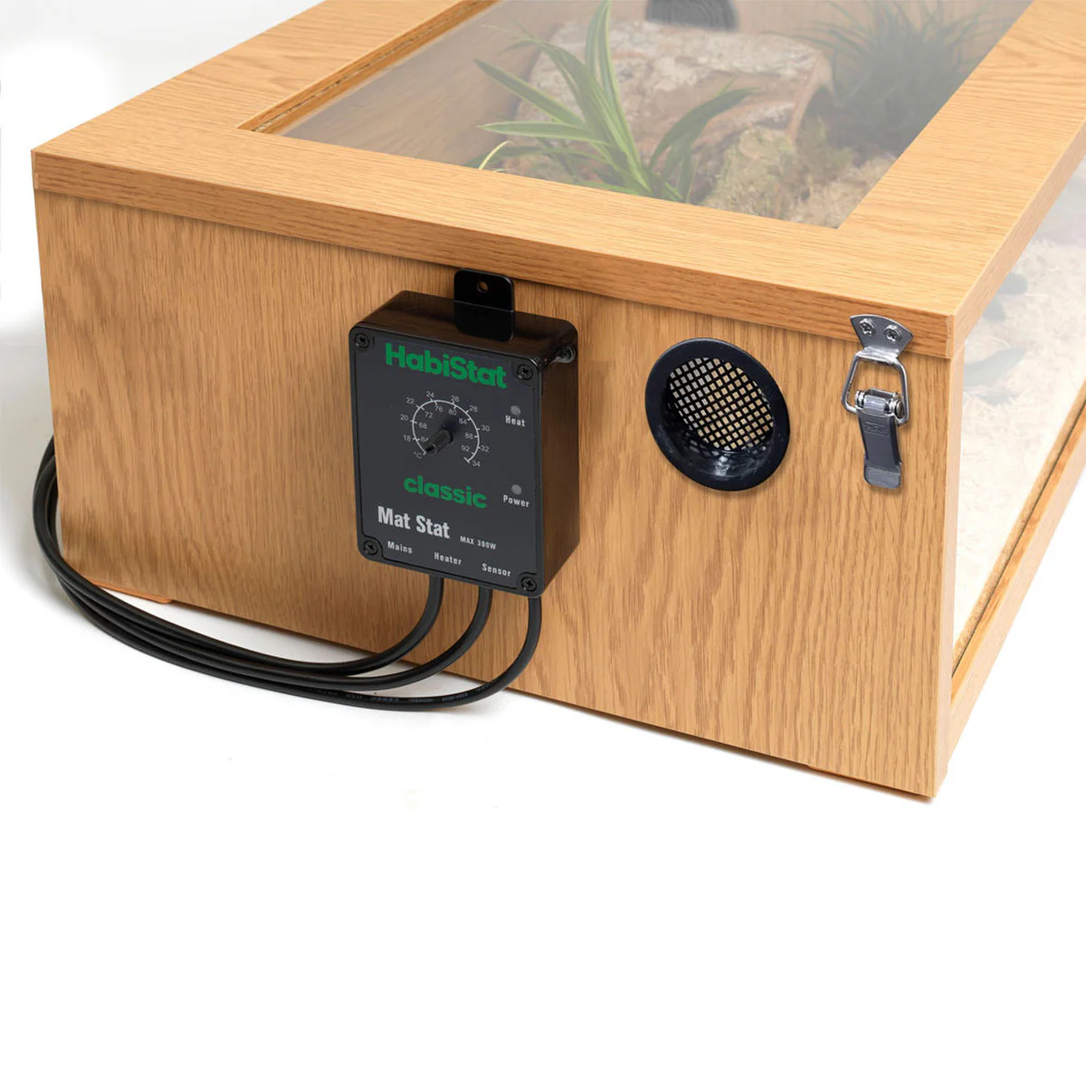 HabiStat Hatchling Snake Starter Kit Oak 61 x 38 x 20cm - Image 8