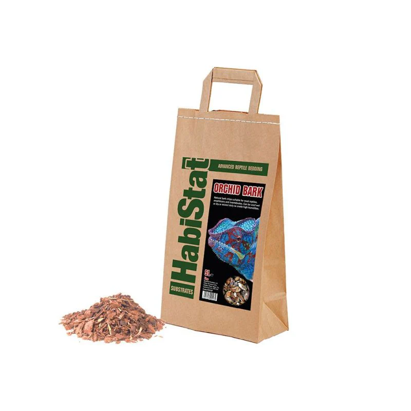 HabiStat Orchid Bark Substrate Fine 5 Litre