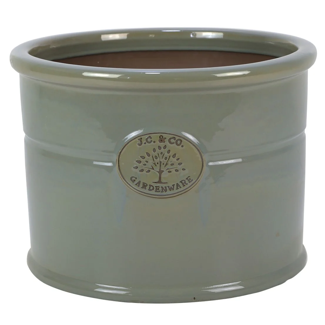 Jc & Co Antique Grey Cylinder (22cm)