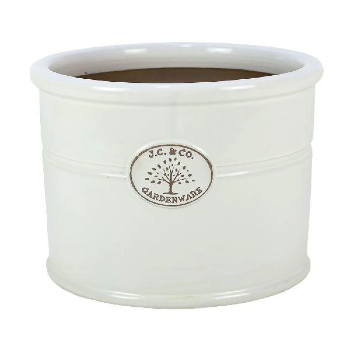 Jc & Co White Cylinder (22cm)