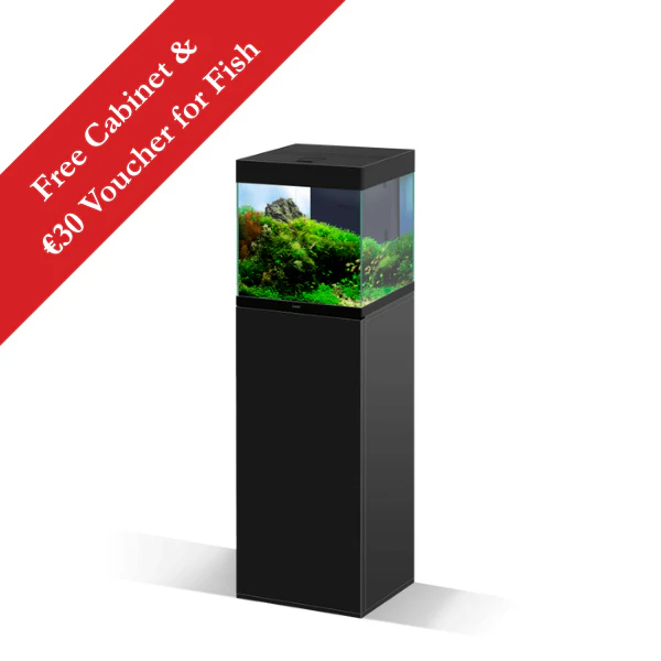 Ciano Emotions Pro 40 Black Aquarium With FREE Cabinet 52 Litre