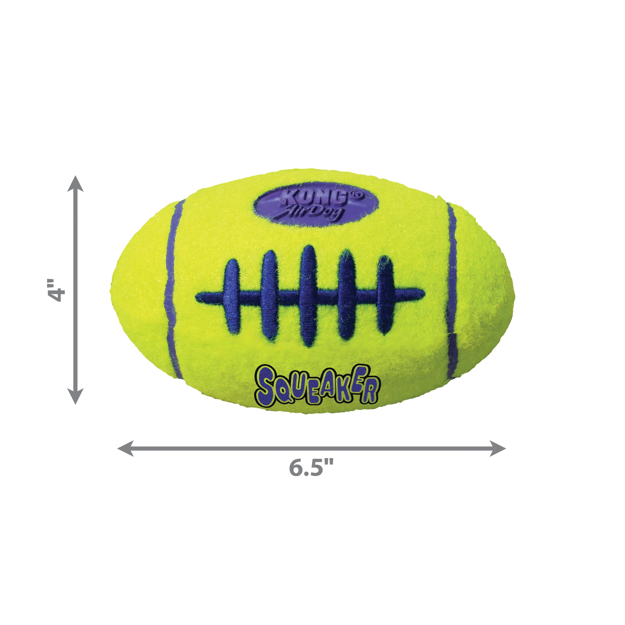 KONG AirDog Squeaker Football (Large) - Image 4