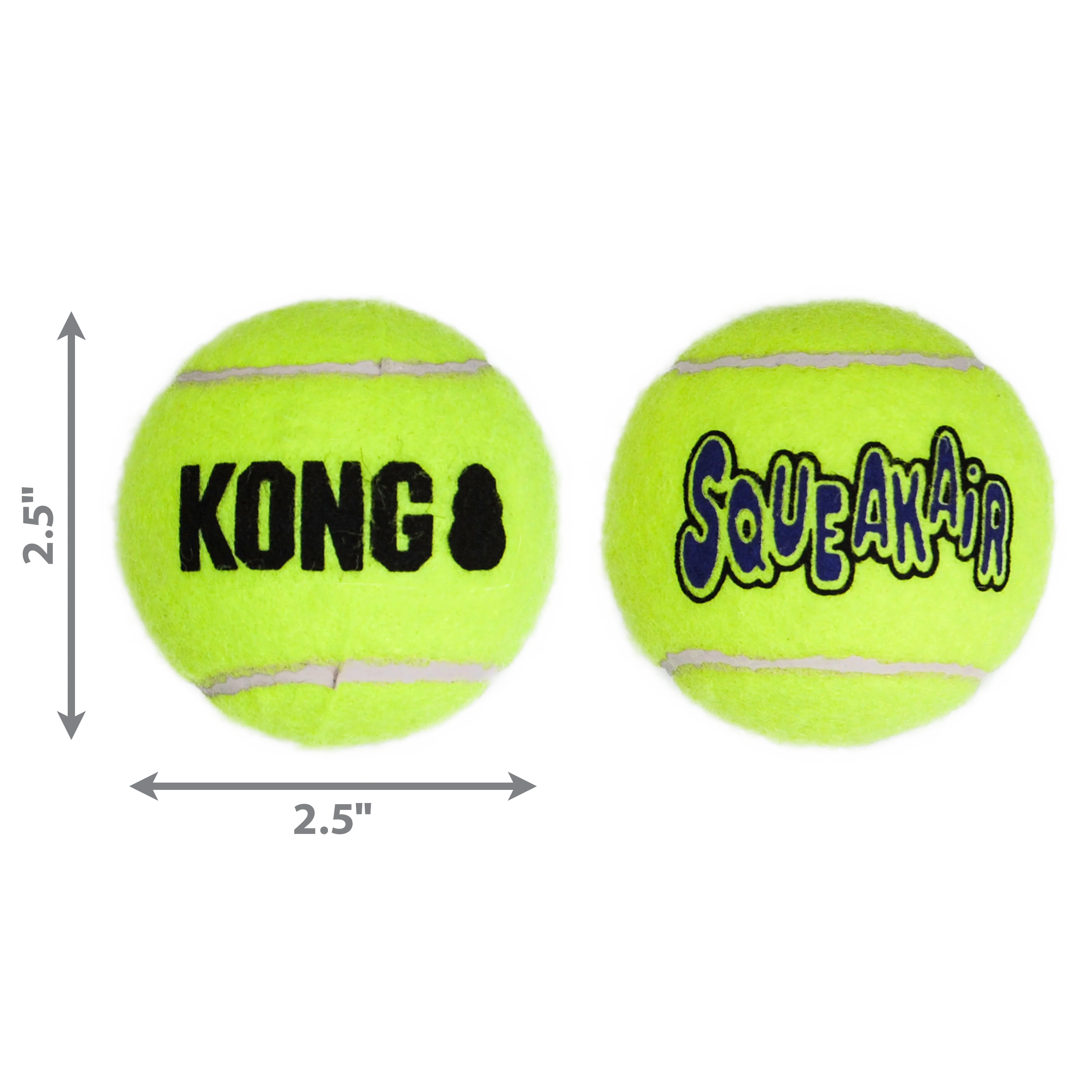 KONG SqueakAir Balls Medium 6pack - Image 4