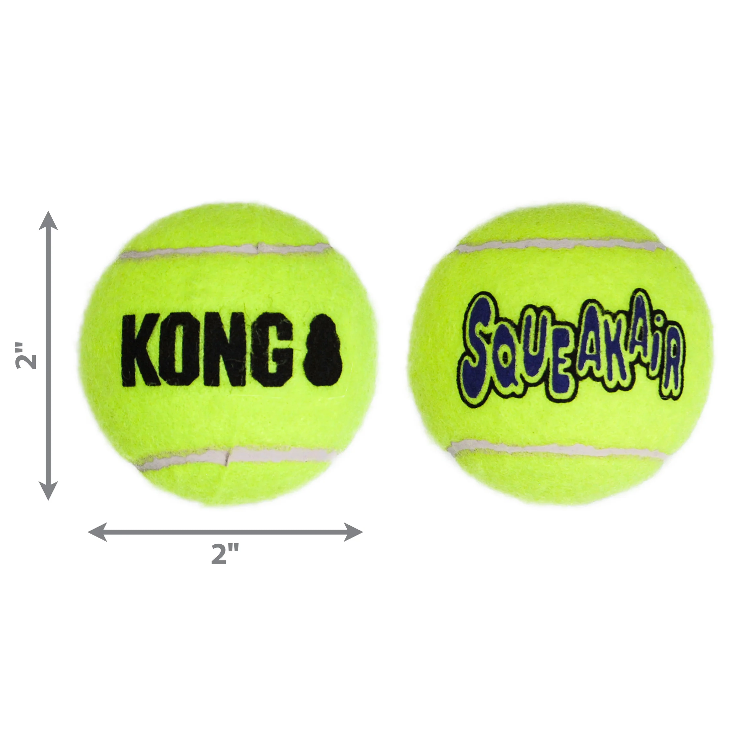 KONG SqueakAir Balls 3-pk Small - Image 4