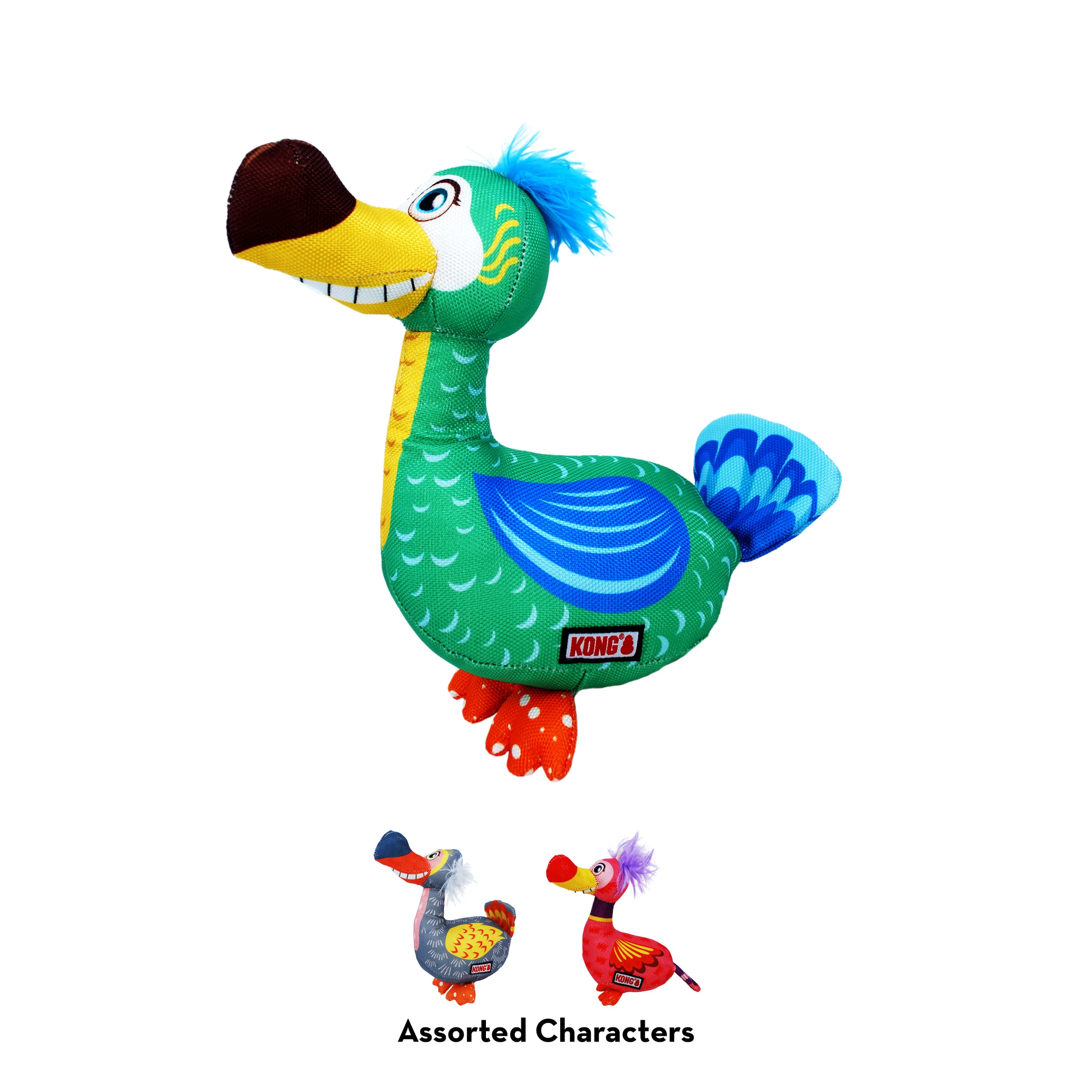 KONG Ballistic Vibes Birds Assorted Medium/Large - Image 4