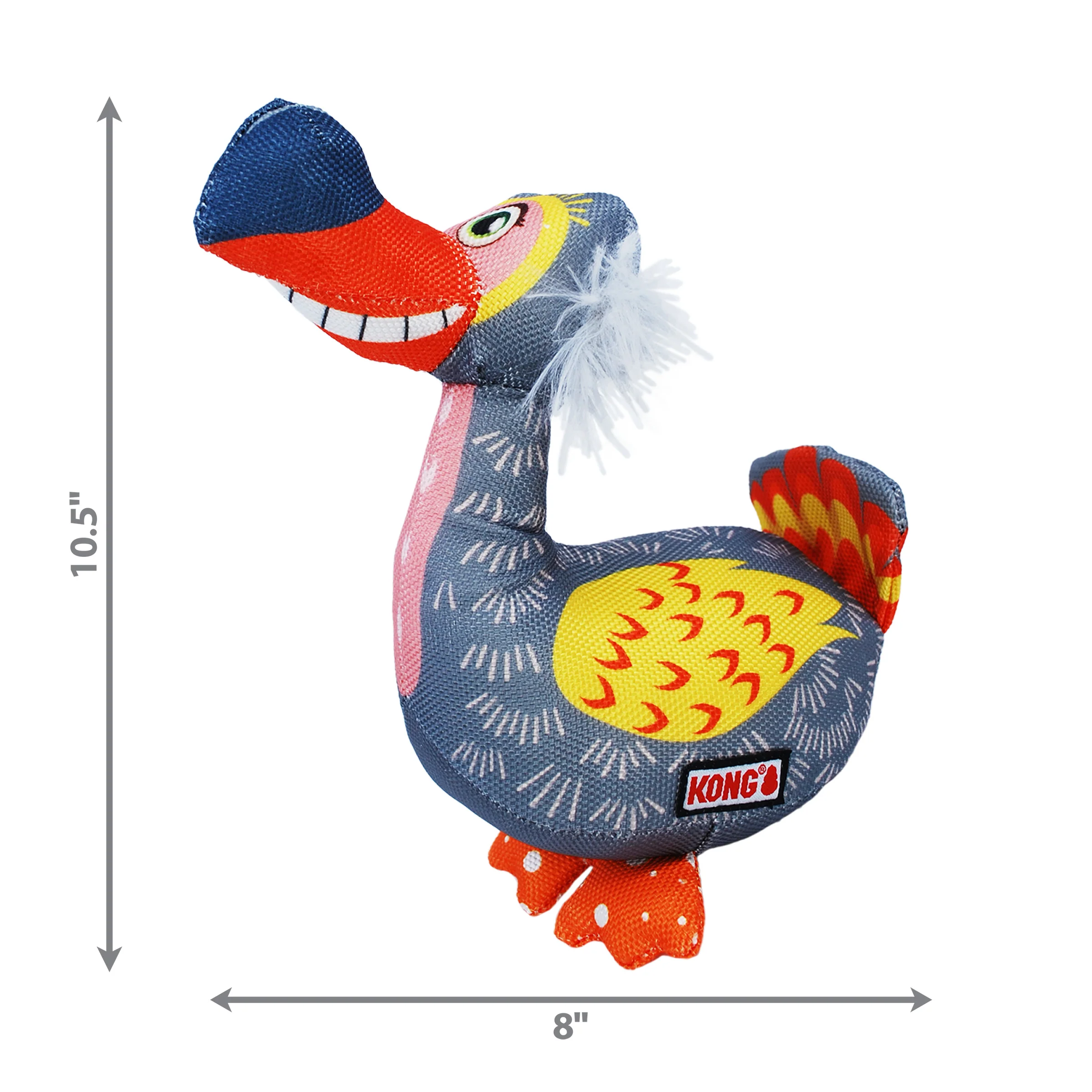 KONG Ballistic Vibes Birds Assorted Medium/Large - Image 5