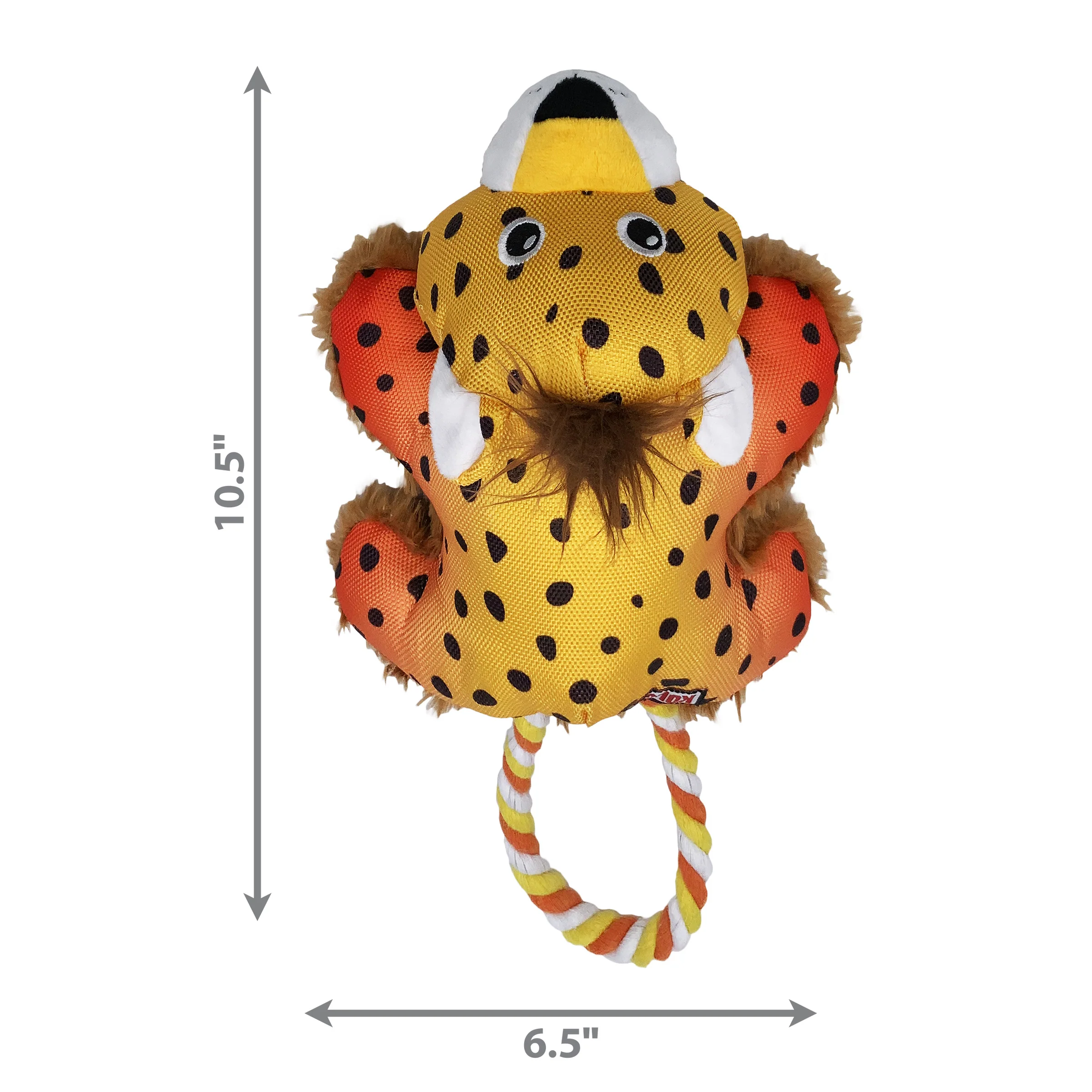 KONG Cozie Tuggz Cheetah Small/Medium - Image 4