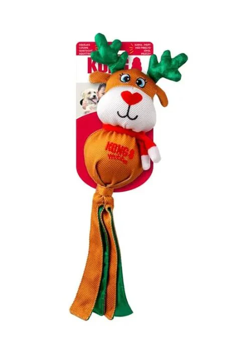 KONG Holiday Wubba  Assorted Lg (Sold Individually) - Image 2