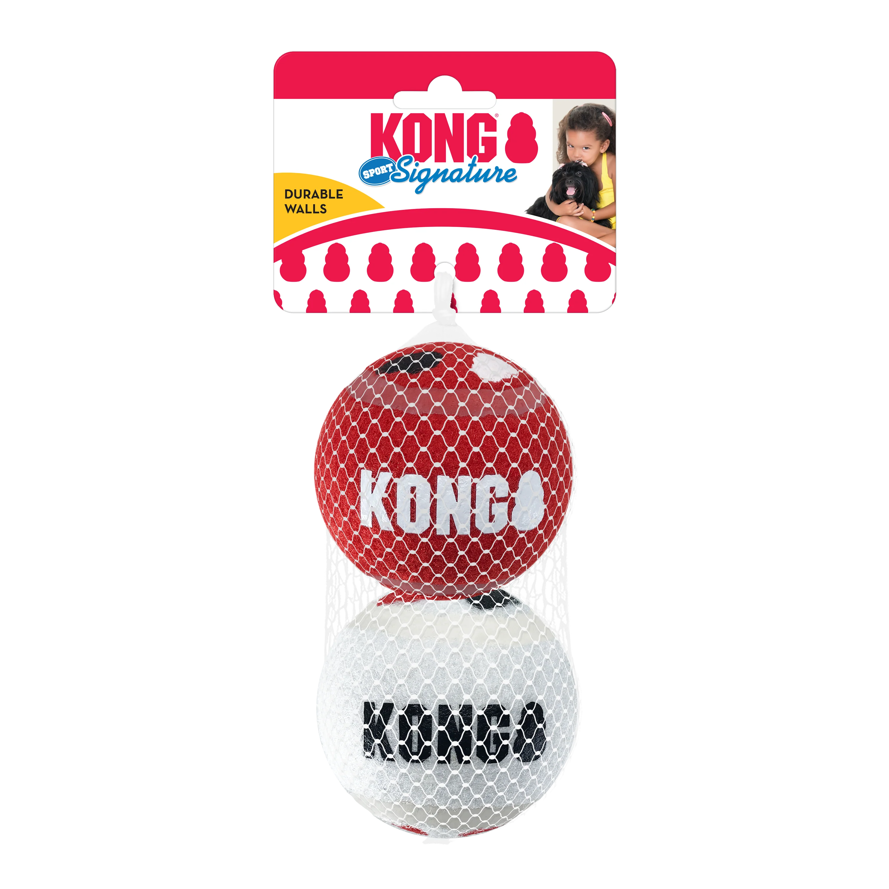 KONG Signature Sports Balls 2pk Large - Image 3