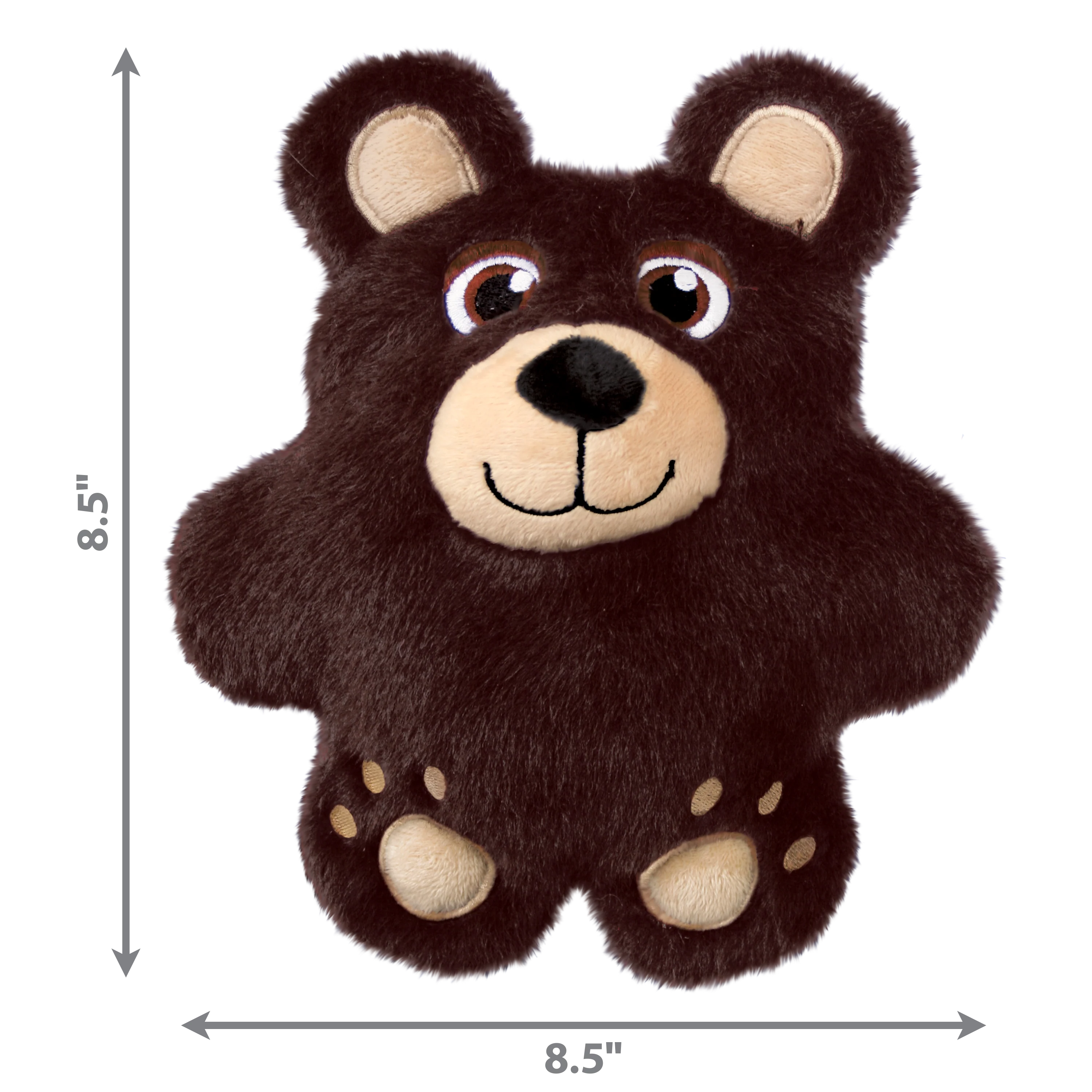 KONG Snuzzles Bear Medium Dog Toy - Image 4