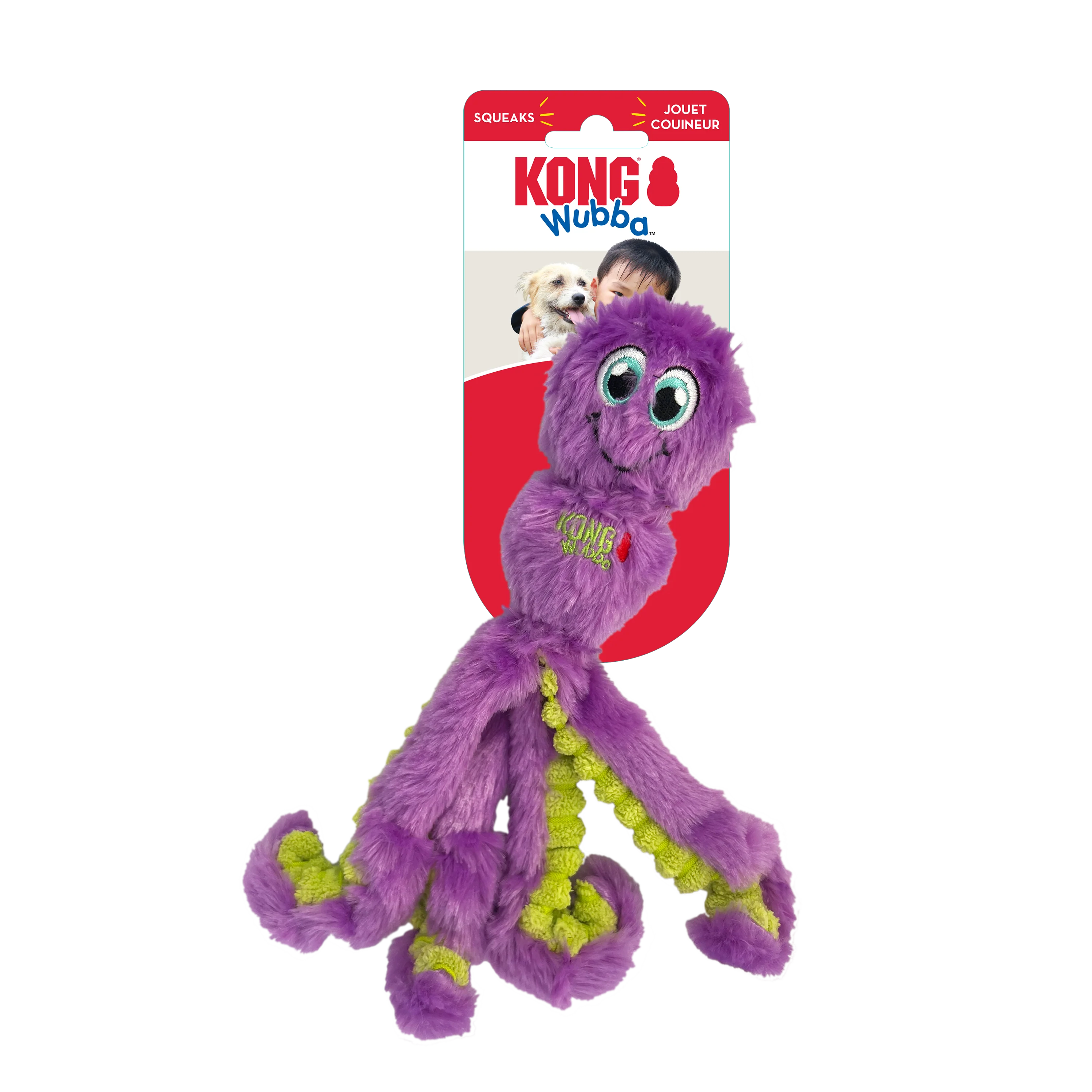 KONG Wubba Octopus Assorted Large - Image 4