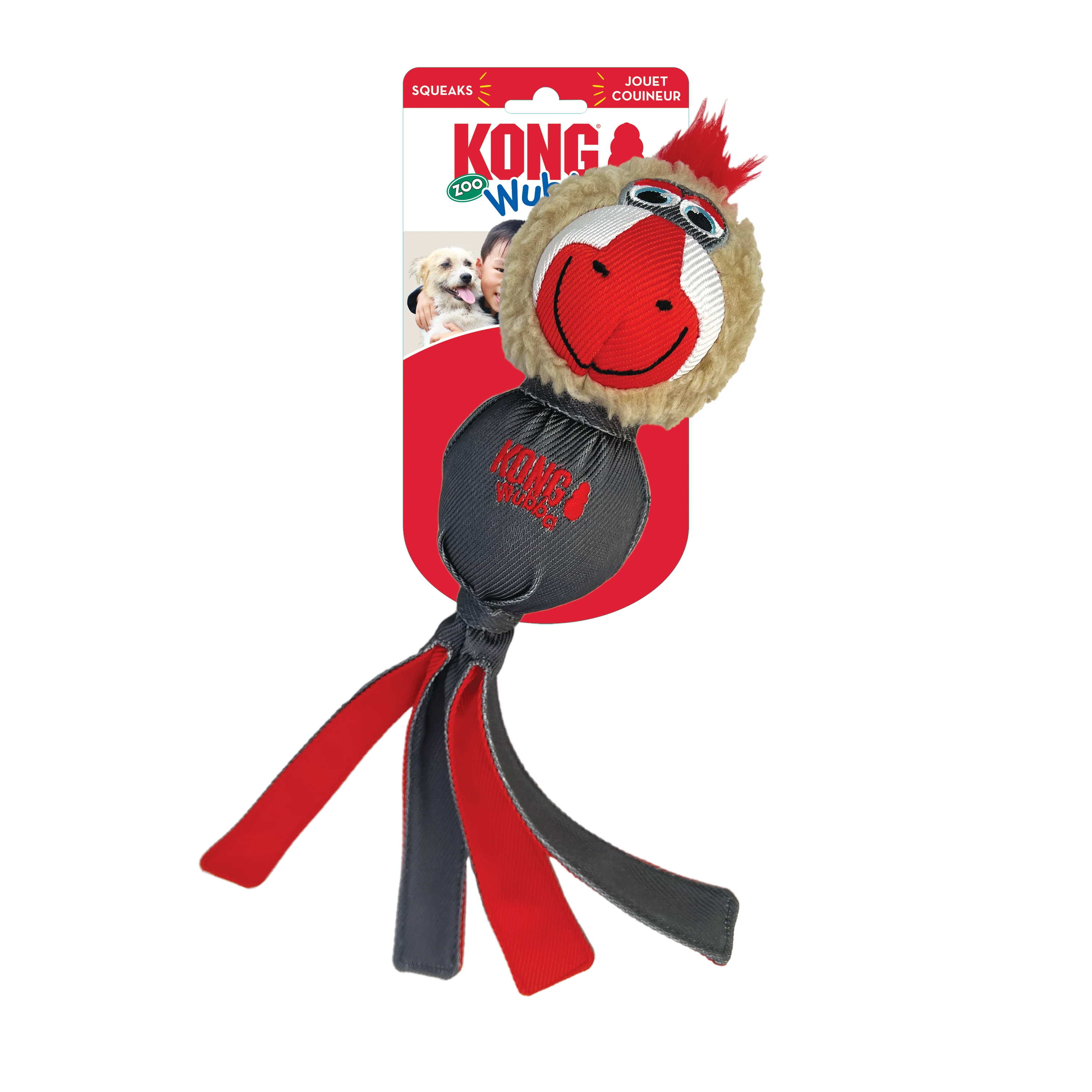 Kong Wubba Zoo Mandrill Large - Image 3
