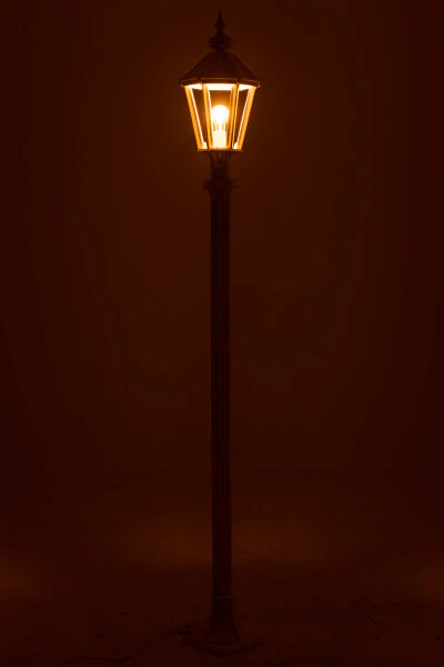 Lantern Pole Cast Iron White (26 x 26 x 210cm) - Image 2