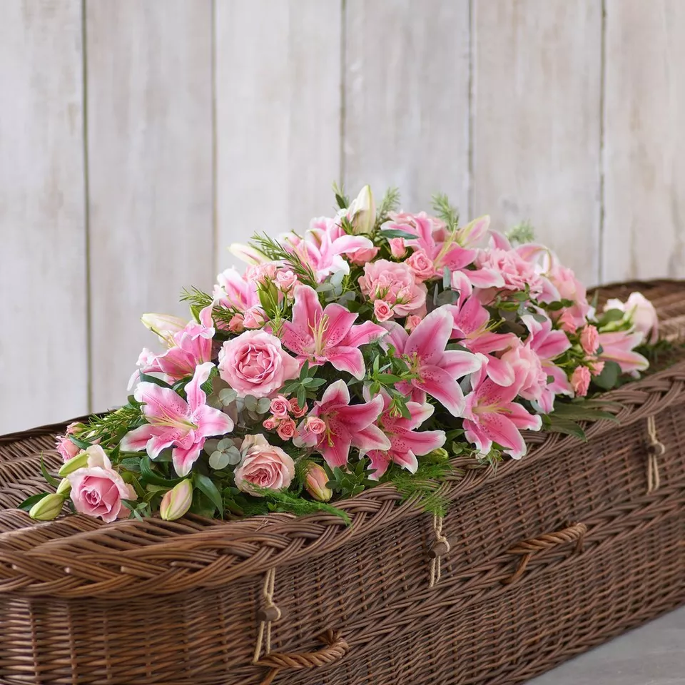 Lily and Rose Casket Spray - Image 11