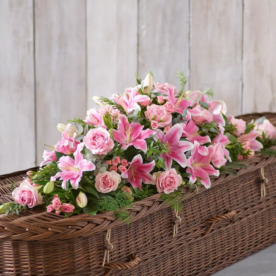 Lily and Rose Casket Spray - Image 13