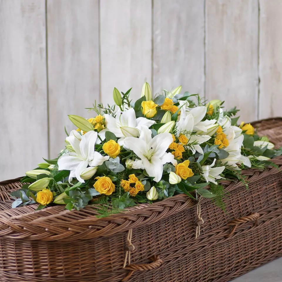 Lily and Rose Casket Spray - Image 15