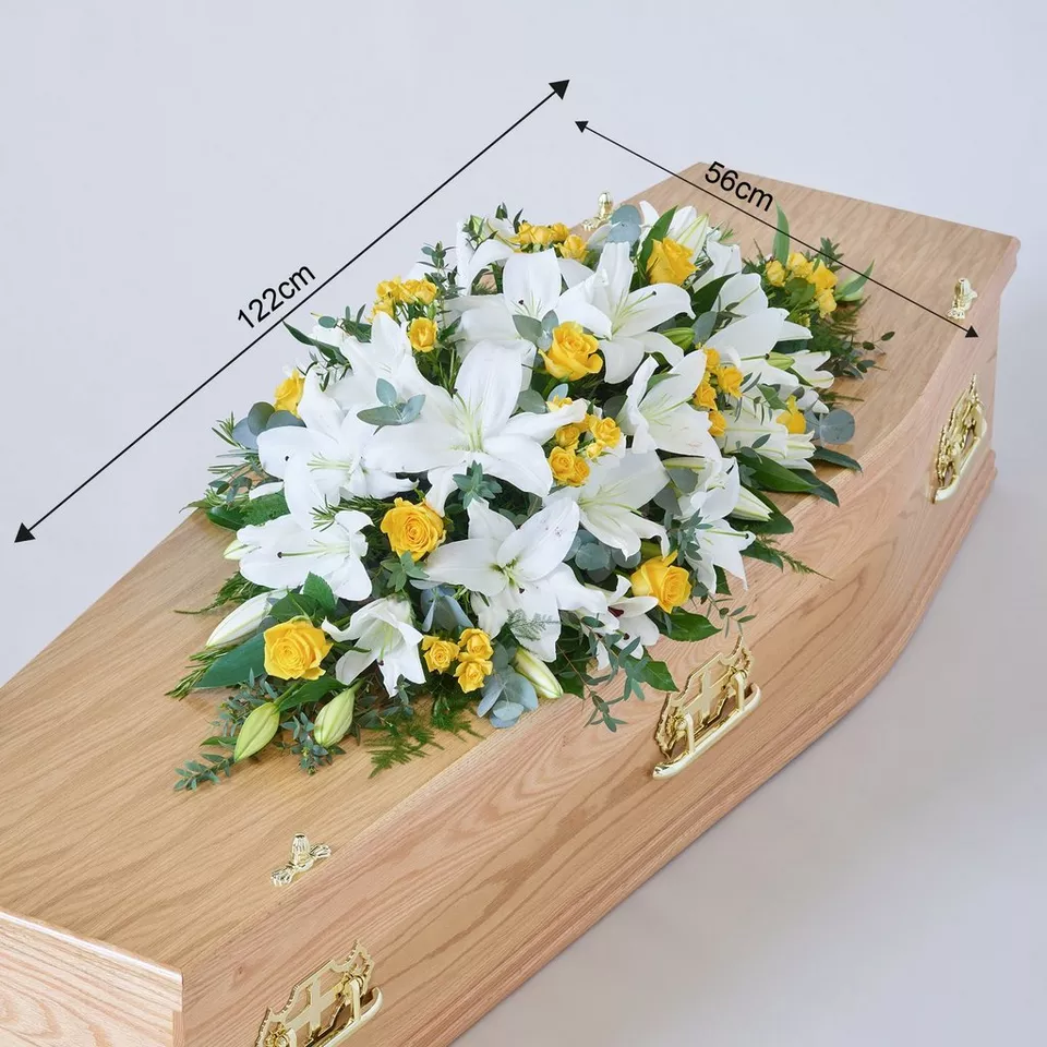 Lily and Rose Casket Spray - Image 16