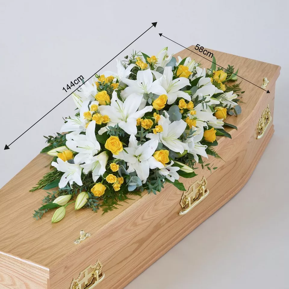 Lily and Rose Casket Spray - Image 18