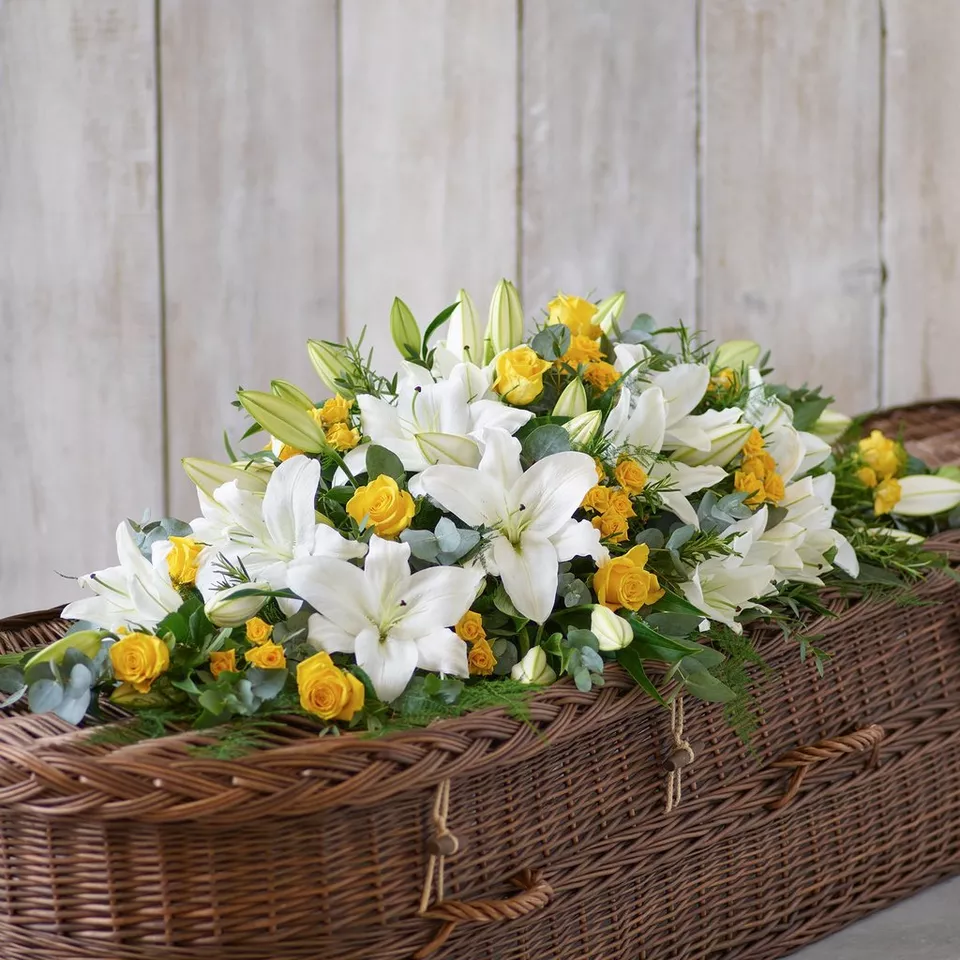 Lily and Rose Casket Spray - Image 19