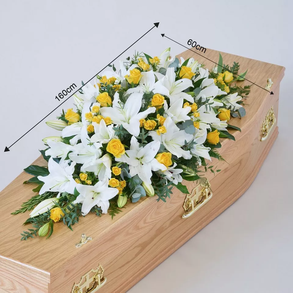 Lily and Rose Casket Spray - Image 20