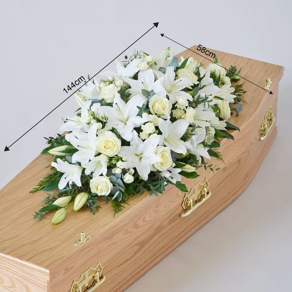 Lily and Rose Casket Spray - Image 5