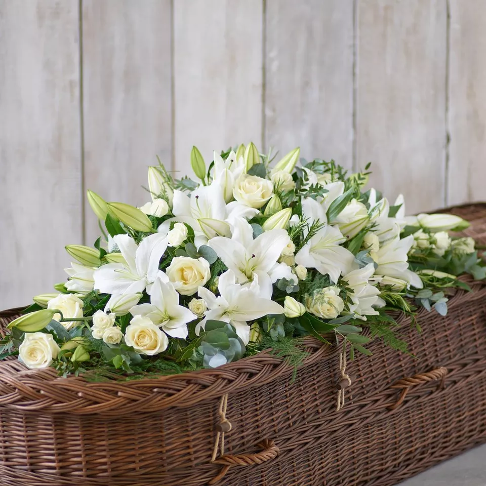 Lily and Rose Casket Spray - Image 6
