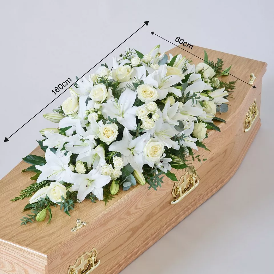 Lily and Rose Casket Spray - Image 7