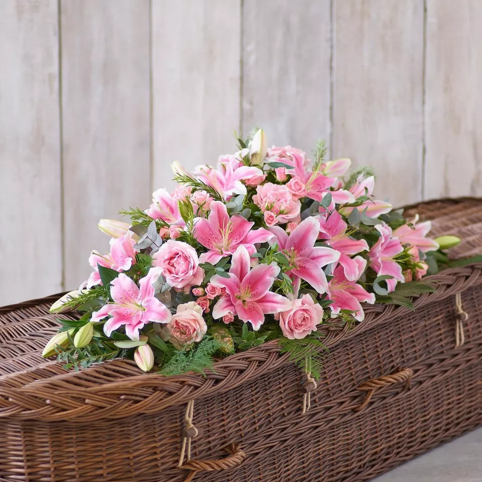 Lily and Rose Casket Spray - Image 8