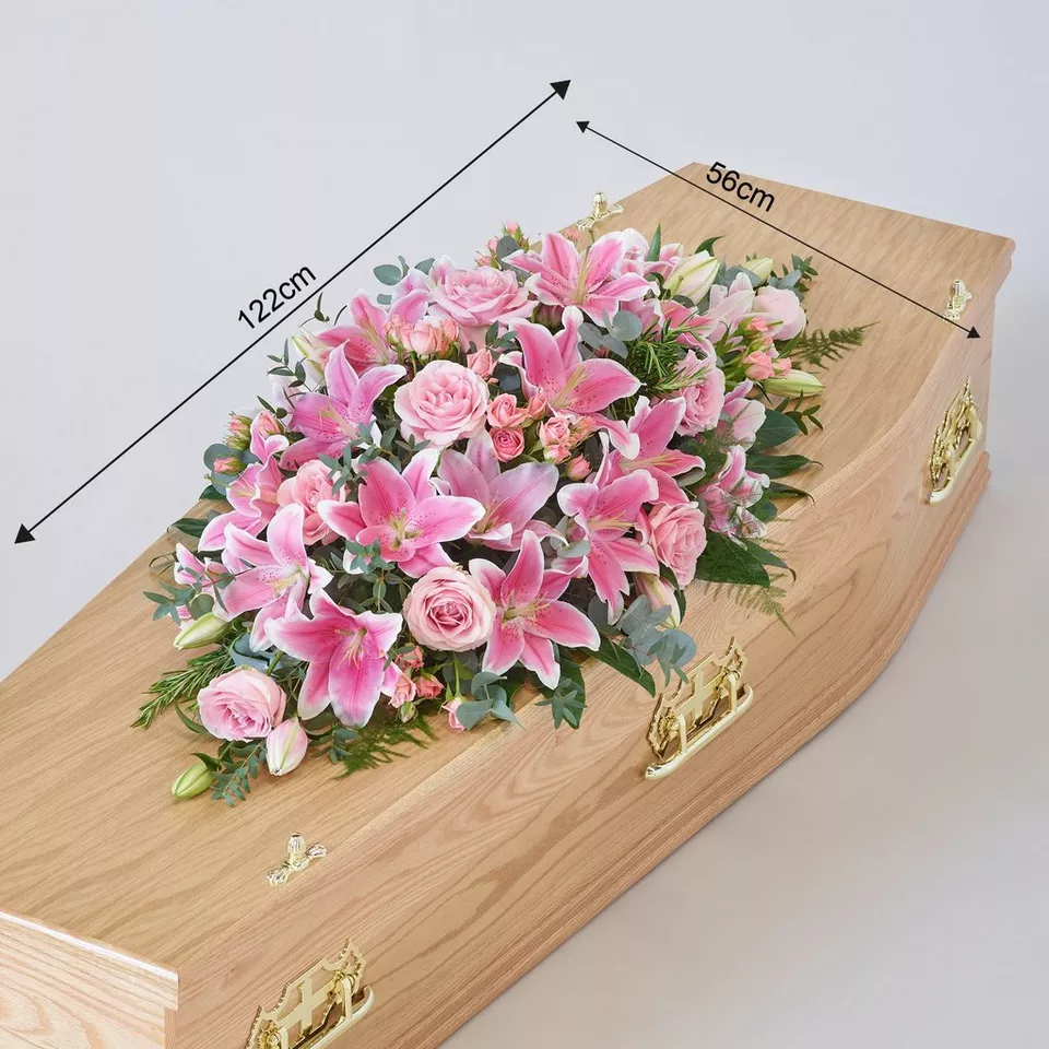Lily and Rose Casket Spray - Image 9