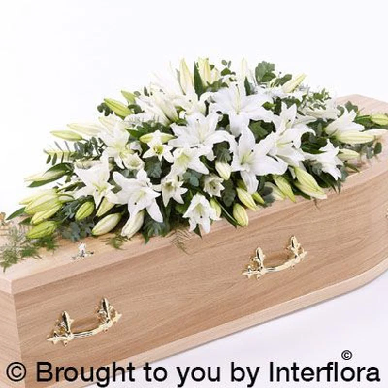 Lily Casket Spray