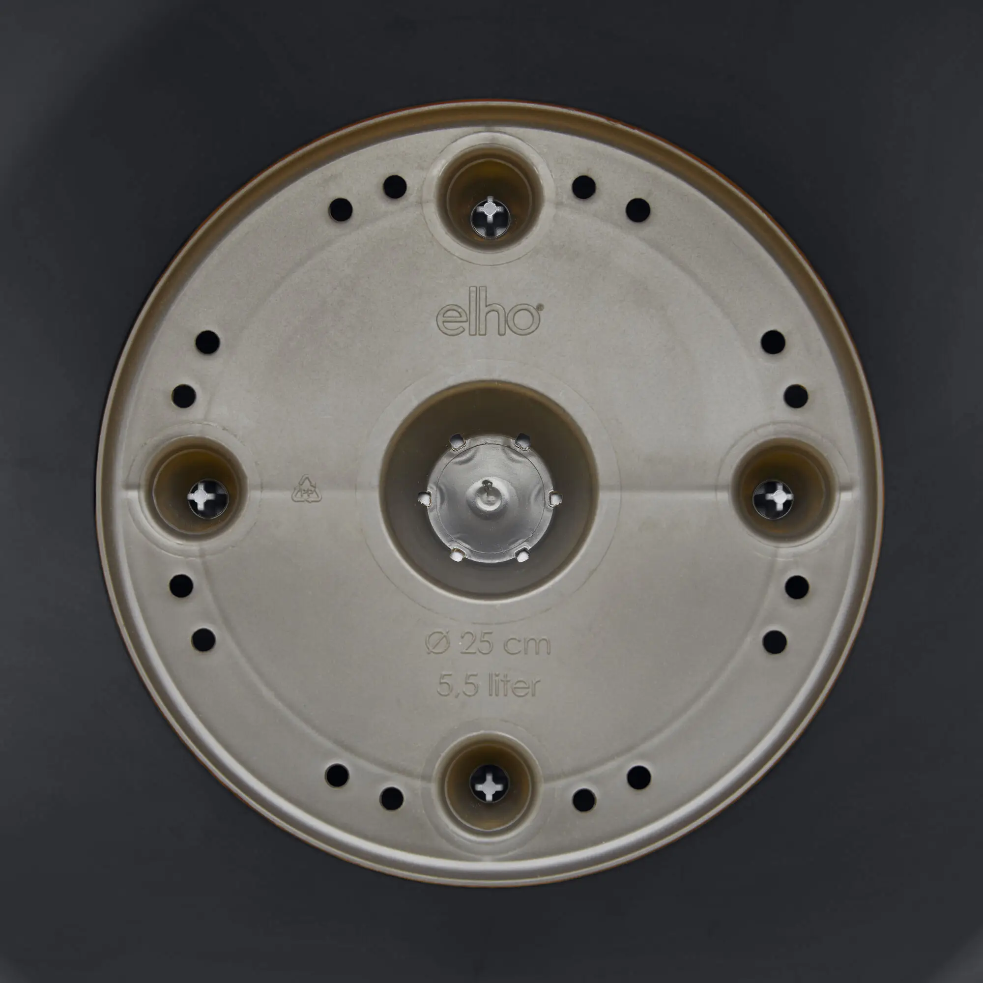 Elho Loft Urban Round High 42 Anthracite - Image 4