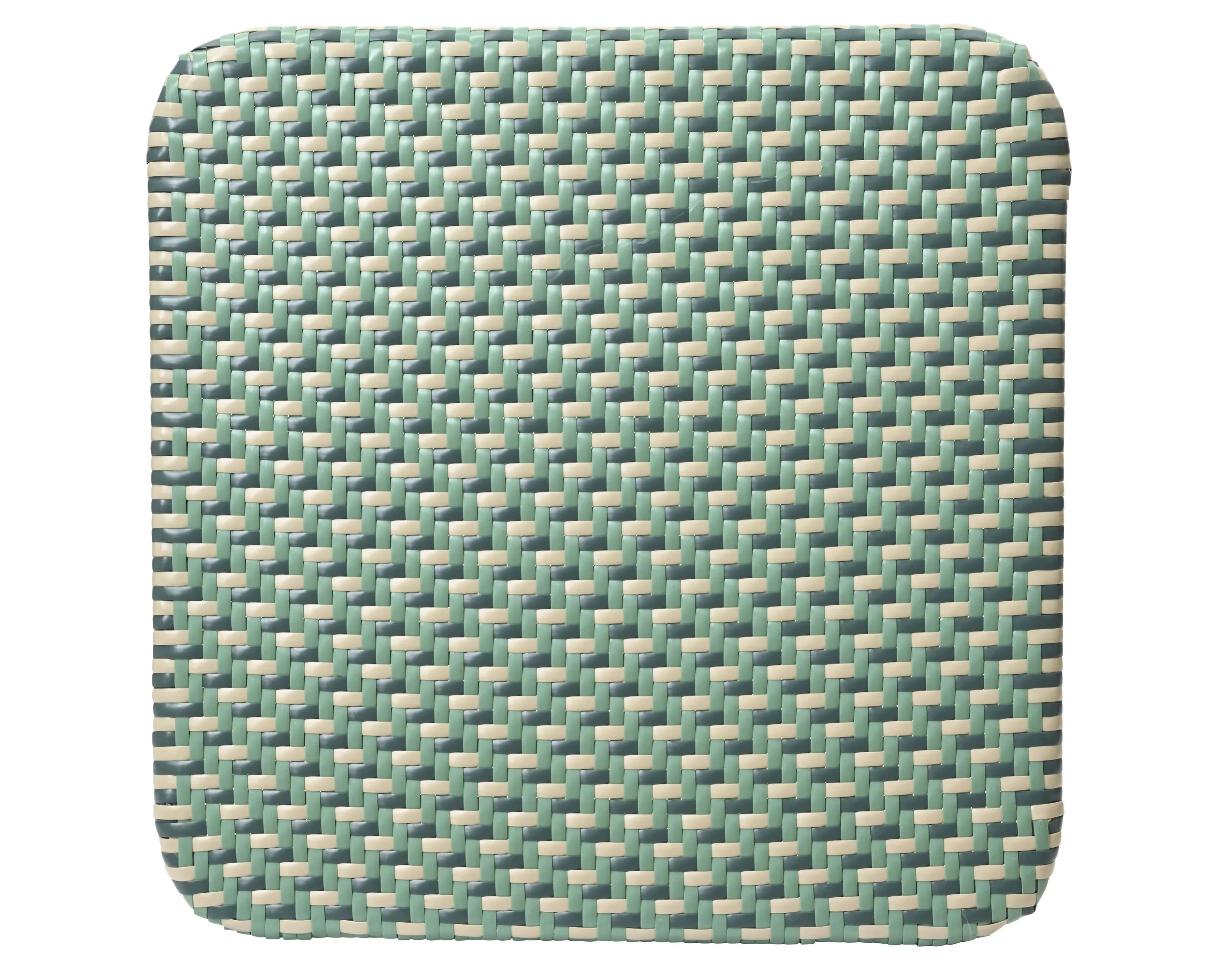 Montpellier wicker aqua outdoor bistro set - Image 6